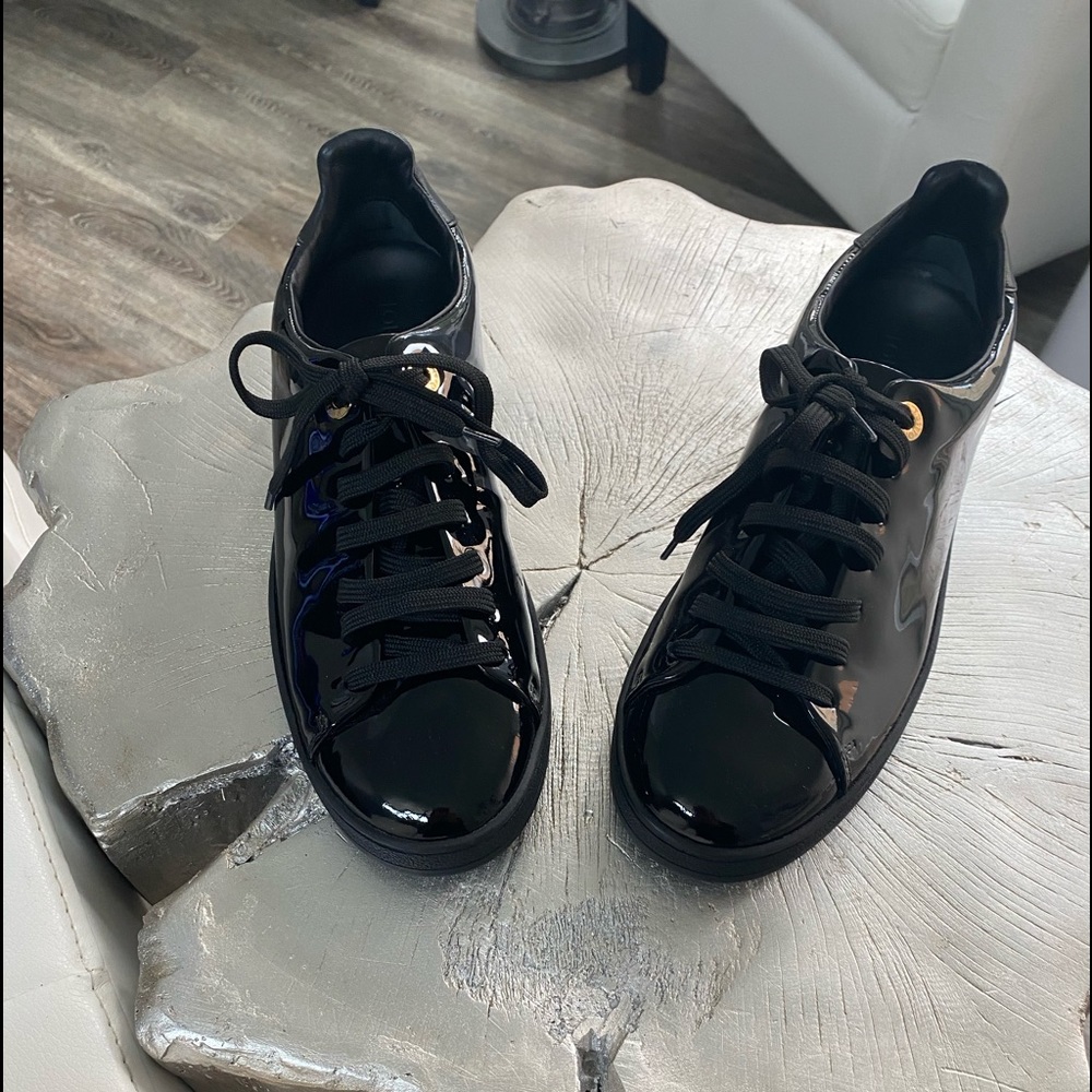 Louis Vuitton Patent leather sneakers